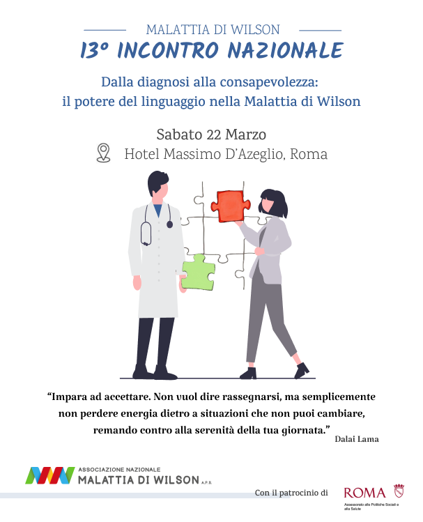13° Convegno Nazionale Malattia di Wilson